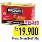 Promo Harga Pronas Corned Beef Regular 198 gr - Hypermart