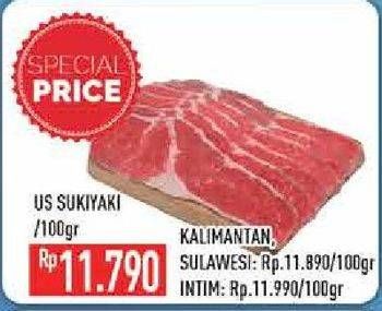 Promo Harga Sukiyaki per 100 gr - Hypermart