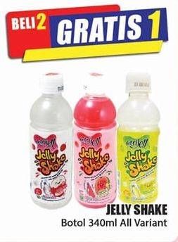 Promo Harga NUTRIJELL Jelly Shake All Variants 340 ml - Hari Hari