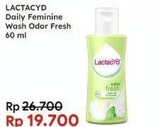 Promo Harga LACTACYD Pembersih Kewanitaan Odor Fresh 60 ml - Indomaret
