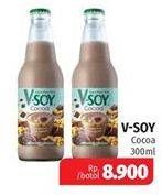 Promo Harga V-SOY Soya Bean Milk Cocoa 300 ml - Lotte Grosir