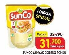 Promo Harga SUNCO Minyak Goreng 2000 ml - Superindo