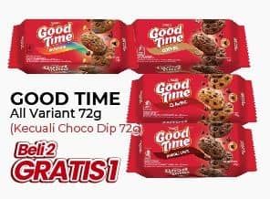 Promo Harga Good Time Cookies Chocochips Kecuali Choco Dip 71 gr - Yogya