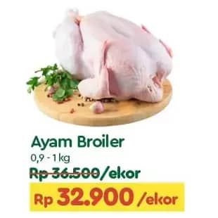 Promo Harga Ayam Broiler 900 gr - TIP TOP