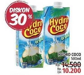 Promo Harga HYDRO COCO Minuman Kelapa Original 500 ml - LotteMart