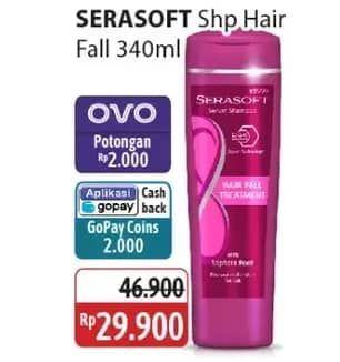 Promo Harga Serasoft Shampoo Hairfall Treatment 340 ml - Alfamidi