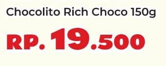 Promo Harga Sobisco Choco Lito Rich Choco, Original, Rich Choco 150 gr - Yogya