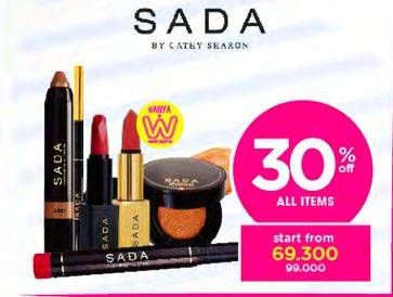 Promo Harga SADA BY CATHY SARON Cosmetic  - Watsons
