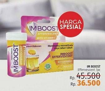 Promo Harga IMBOOST Effervescent with Vitamin C  - LotteMart