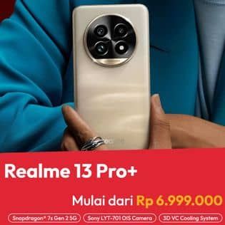 Promo Harga Realme 13 Pro+  - Erafone