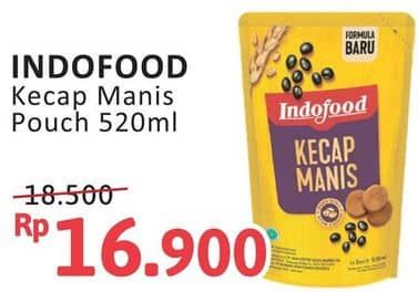 Promo Harga Indofood Kecap Manis 520 ml - Alfamidi