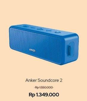 Promo Harga ANKER Soundcore 2 | Portable Bluetooth Speaker  - iBox