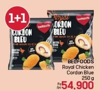 Promo Harga Belfoods Royal Nugget Cordon Bleu 250 gr - LotteMart
