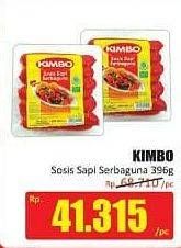 Promo Harga KIMBO Sosis Sapi Serbaguna 396 gr - Hari Hari