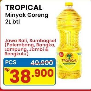 Promo Harga Tropical Minyak Goreng 2000 ml - Indomaret