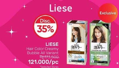 Promo Harga LIESE Hair Color All Variants  - Guardian