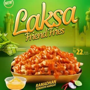 Promo Harga Laksa Friend Fries  - Richeese Factory