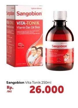 Promo Harga SANGOBION Vita-Tonik 250 ml - Carrefour