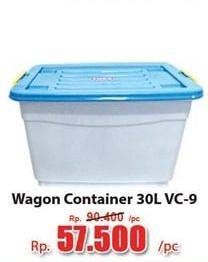 Promo Harga LION STAR Wagon Container VCL-9 30000 ml - Hari Hari