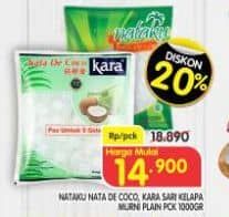 Promo Harga Kara Nata De Coco/Nataku Nata Decoco   - Superindo