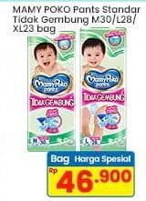 Promo Harga Mamy Poko Pants Xtra Kering Slim Tidak Gembung M30, L28, XL23 23 pcs - Indomaret