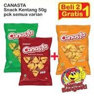 Promo Harga CANASTA Biskuit Mini Kentang All Variants 50 gr - Indomaret