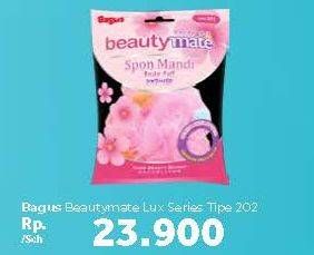 Promo Harga BAGUS Beauty Mate Body Puff Type 202  - Carrefour