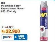 Promo Harga HIT Aerosol Expert Sweet Flower 675 ml - Indomaret
