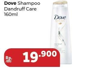 Promo Harga DOVE Shampoo Dandruff Care 160 ml - Carrefour