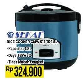 Promo Harga Sekai CMW 512 TS  - Hypermart