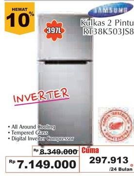 Promo Harga SAMSUNG RT38K5032S8 Refrigerator  - Giant