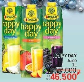 Promo Harga Rauch Happy Day 1000 ml - LotteMart