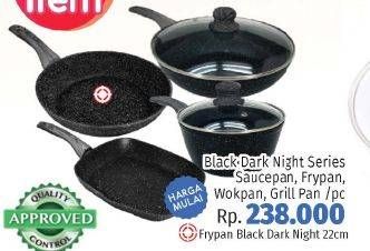 Promo Harga BOLDE Frypan Black Night Series  - LotteMart