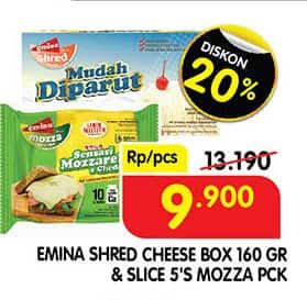 Promo Harga Emina Cheese/Slice  - Superindo