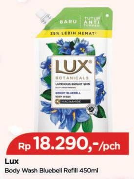 Promo Harga LUX Botanicals Body Wash Blue Bell 450 ml - TIP TOP