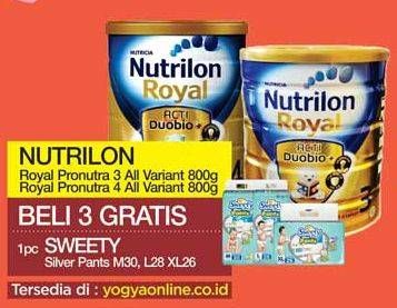 Promo Harga NUTRILON Royal 3/4 Susu Pertumbuhan 800gr  - Yogya