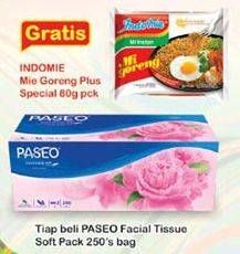 Promo Harga PASEO Facial Tissue Soft 250 pcs - Indomaret