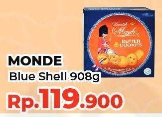 Promo Harga MONDE Butter Cookies 908 gr - Yogya