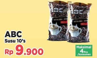 Promo Harga ABC Kopi 10 pcs - Yogya