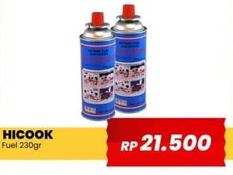 Hicook Tabung Gas (Gas Cartridge) 230 gr Harga Promo Rp21.500