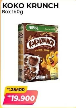 Promo Harga Nestle Koko Krunch Cereal 150 gr - Alfamart