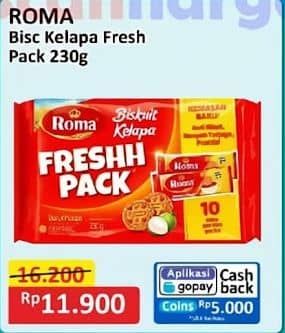 Promo Harga Roma Freshh Pack per 10 pcs 23 gr - Alfamart