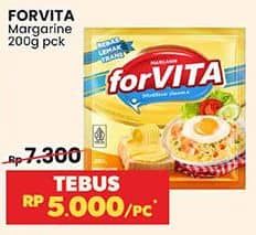 Promo Harga Forvita Margarine 200 gr - Indomaret