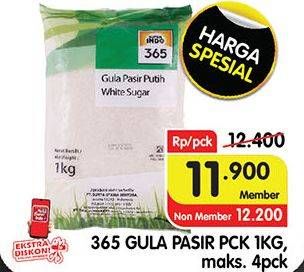 Promo Harga 365 Gula Pasir 1000 gr - Superindo