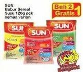 Promo Harga SUN Bubur Sereal Susu All Variants 120 gr - Indomaret