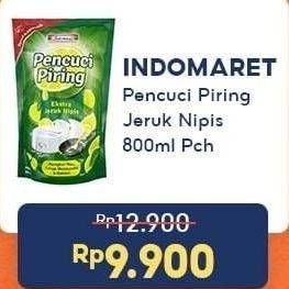 Promo Harga INDOMARET Pencuci Piring Jeruk Nipis 800 ml - Indomaret