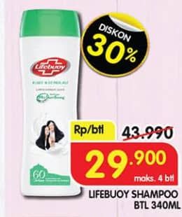 Promo Harga Lifebuoy Shampoo 340 ml - Superindo