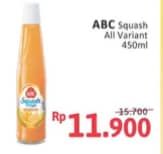 Promo Harga ABC Syrup Squash Delight All Variants 460 ml - Alfamidi