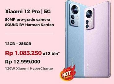 Promo Harga Xiaomi 12 Pro 12 GB + 256 GB  - Erafone
