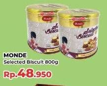 Promo Harga Monde Selected Biscuit 800 gr - Yogya